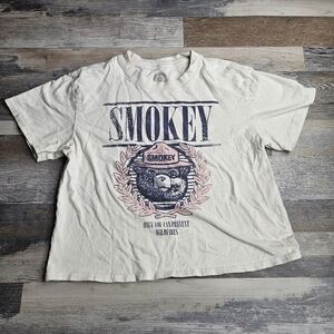 Smokey The Bear Women's Crop Tshirt #resist #altparks